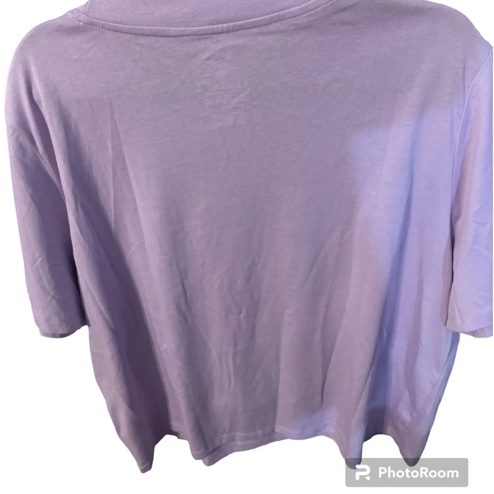NWT Reebok lavender t shirt short sleeves training shirts size three x nice - Picture 2 of 6